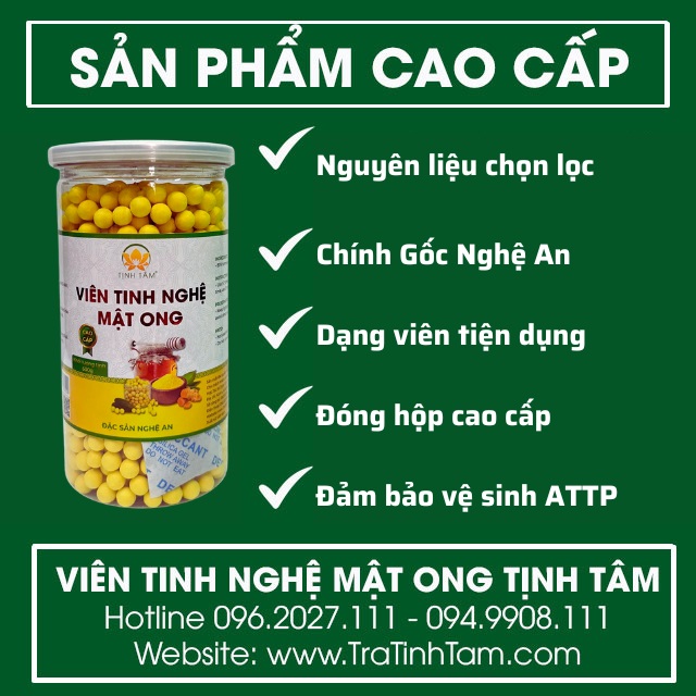 Ưu điểm Viên Tinh Nghệ Mật Ong