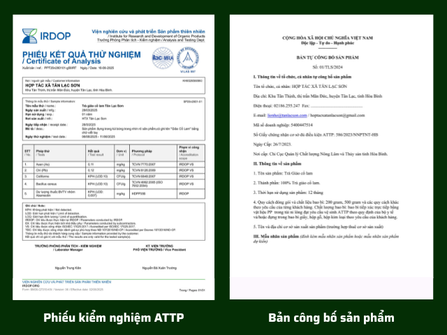 Chứng nhận Giảo cổ lam