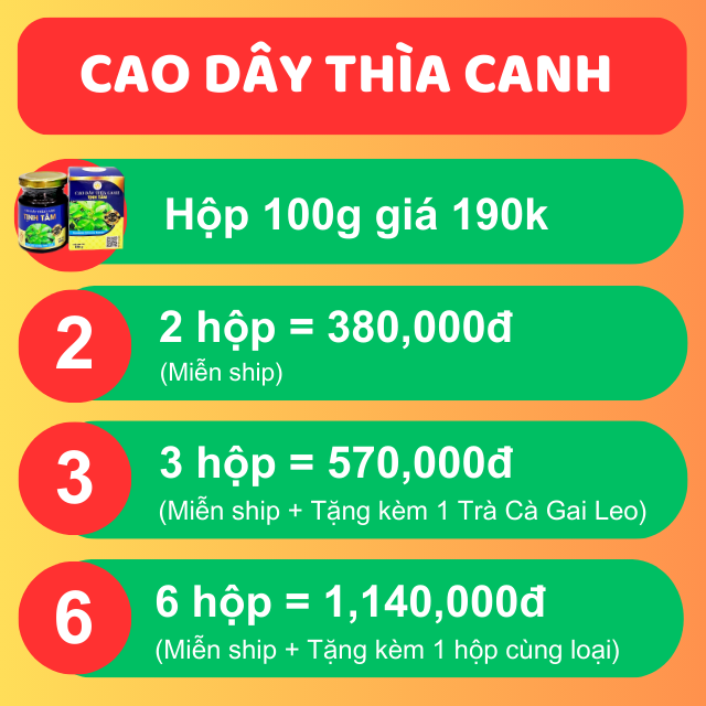 Giá cao dây thìa canh