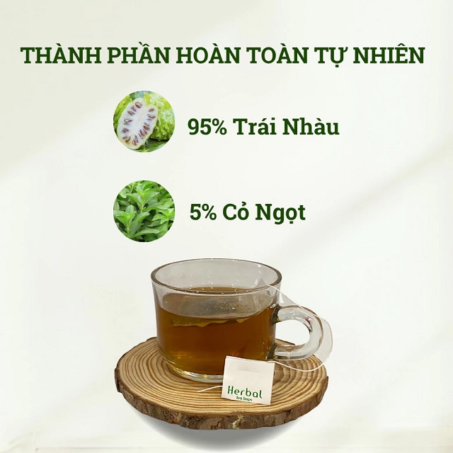 Thành phần Trà Nhàu