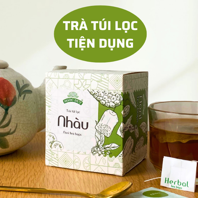 Trà nhàu túi lọc tiện dụng