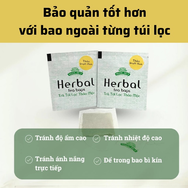 Trà Thảo Quyết Minh túi lọc